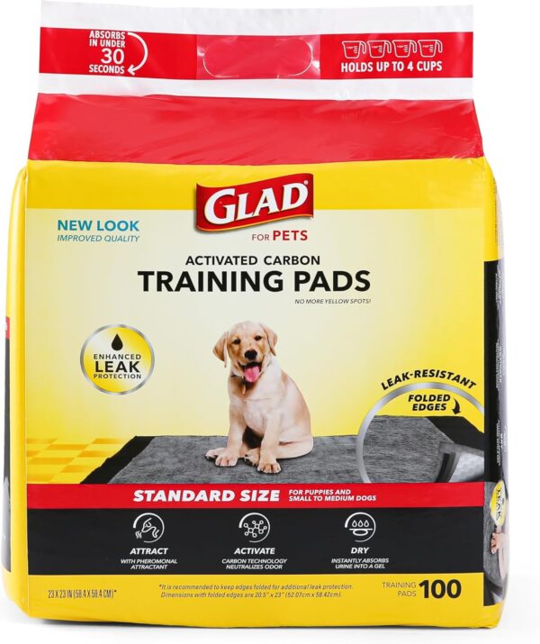Glad for Pets Charcoal Puppy Pads